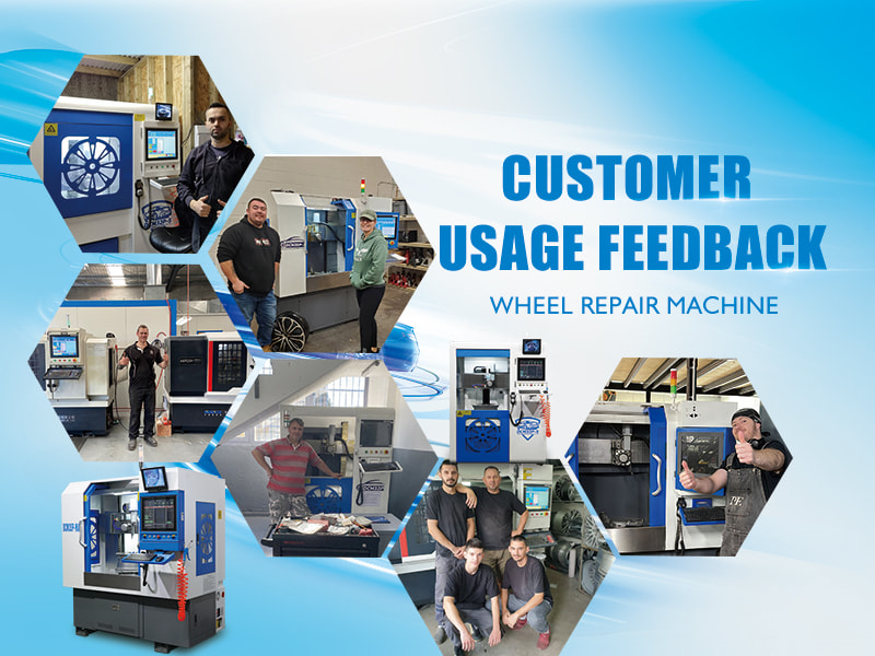 What you will get if you choose our wheel repair machine